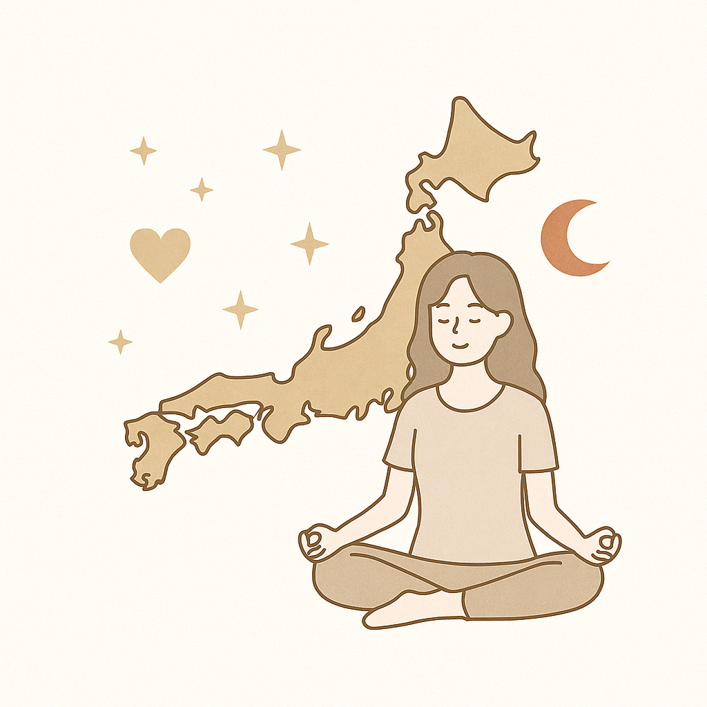 瞑想する女性
